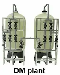 DM plant for water purification