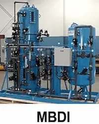 Mixed bed deionizer plant for TDS removal