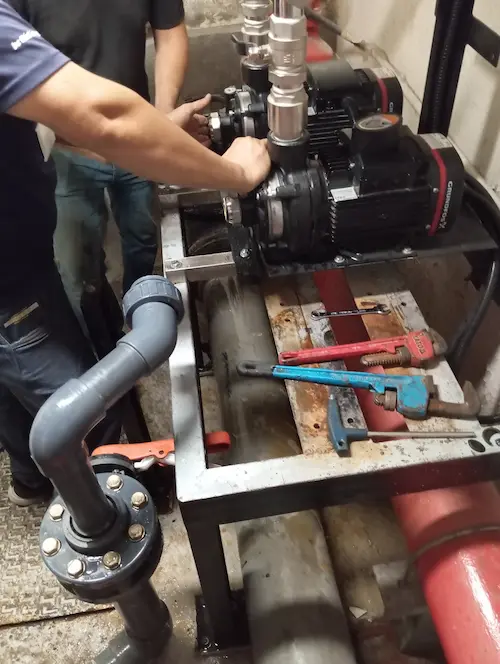 Repairing water purification systems 