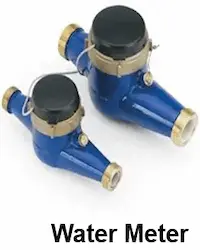 Pulse water meter