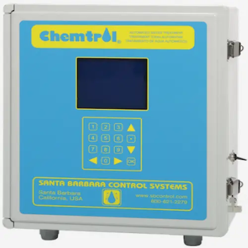 IP 65 Digital water treatment controller for monitoring industrial water quality