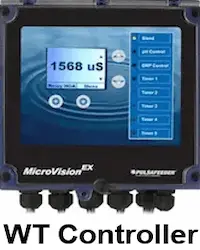 Water Treatment controller in chemicals dosing systems